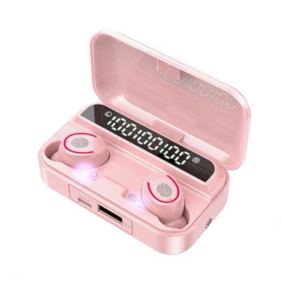 V5.1 Small Wireless Bluetooth Earbuds TWS Headset With Power Bank
