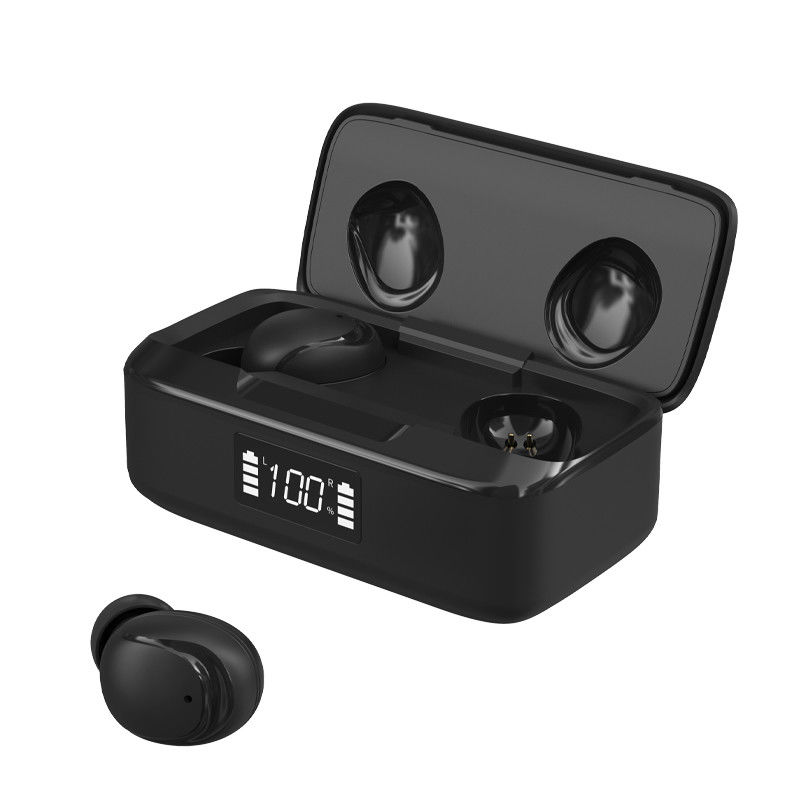 Auto Pairing TWS FCC RoHs Noise Cancelling Wireless Bluetooth Earbuds