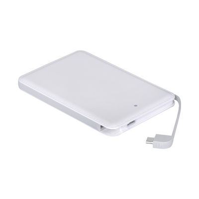 Micro USB Cable 10000mAh 9.8mm Inbuilt Cable Power Bank