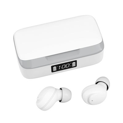 Magnatic Contacts  Silicone Ear Caps 30mAh Wireless Earbud Sport