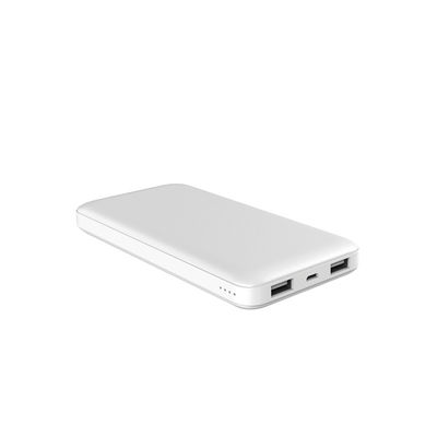 Mobile Phone 10000mAh 15.4mm Battery Pack Dual USB