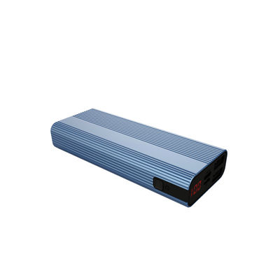 LCD Display Metal 121mm Dual USB Power Bank