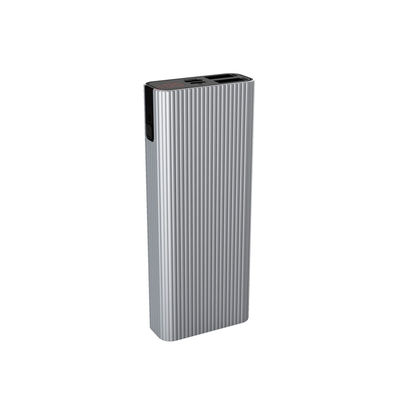 LCD Display Metal 121mm Dual USB Power Bank
