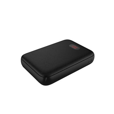 Fast Charging ABS 23mm LCD Display Power Bank