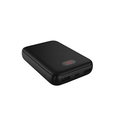 Fast Charging ABS 23mm LCD Display Power Bank