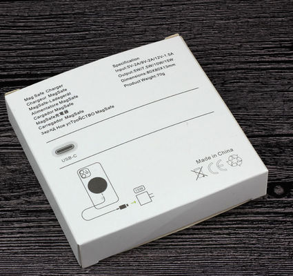 1M Cable 15W Type C Port Qi Wireless Magsafe Charger For iPhone