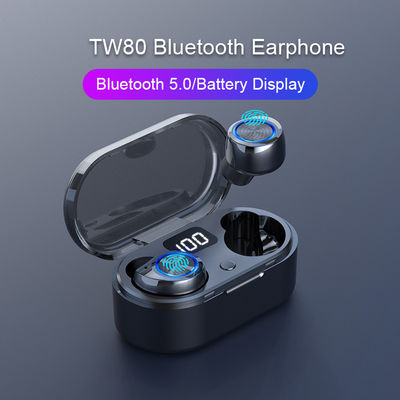 TW80 Wireless Bluetooth 5.0 TWS Mini HiFi Earbuds With MIC