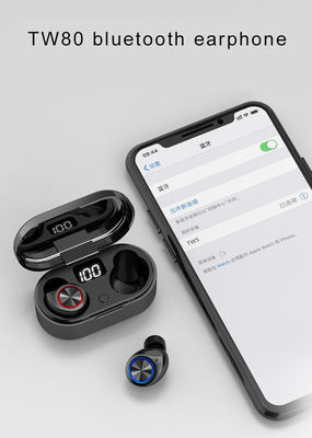 Touch Control TW80 Mini Wireless Bluetooth Earphones With Mic