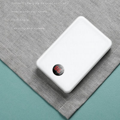 10000mAh 8 Pin Micro USB Inbuilt Cable Power Bank With LCD Display