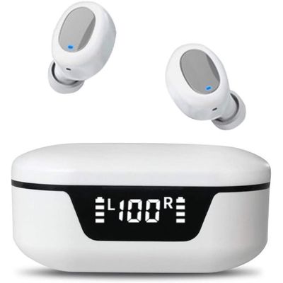 Gym TW16 Lightweight Wireless Earbuds Touch Control For Mobile Phone