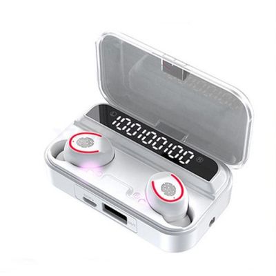 V5.1 Small Wireless Bluetooth Earbuds TWS Headset With Power Bank